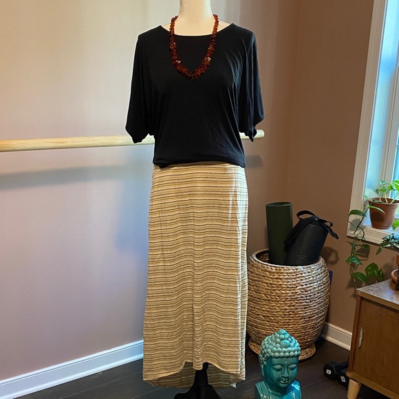 Prana Dresses & Skirts - Prana Striped Midi Skirt M NWT